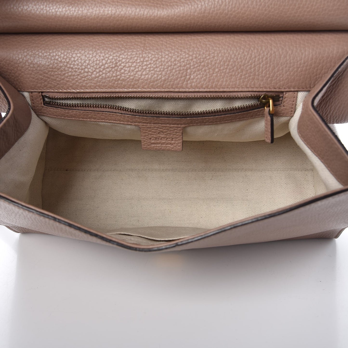 Calfskin Small Pearly GG Marmont Top Handle Bag Porcelain Rose