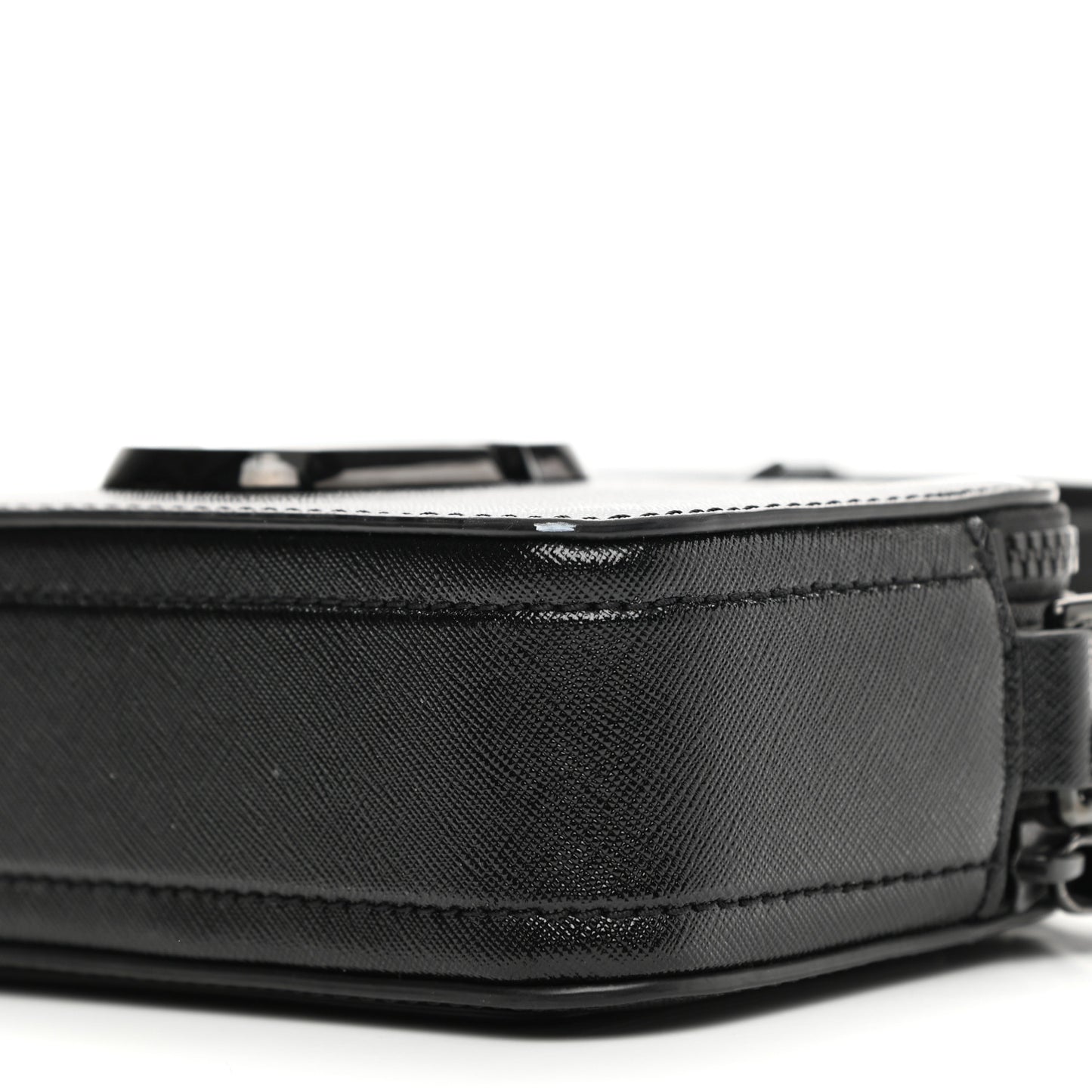 Saffiano Snapshot Camera Bag Black