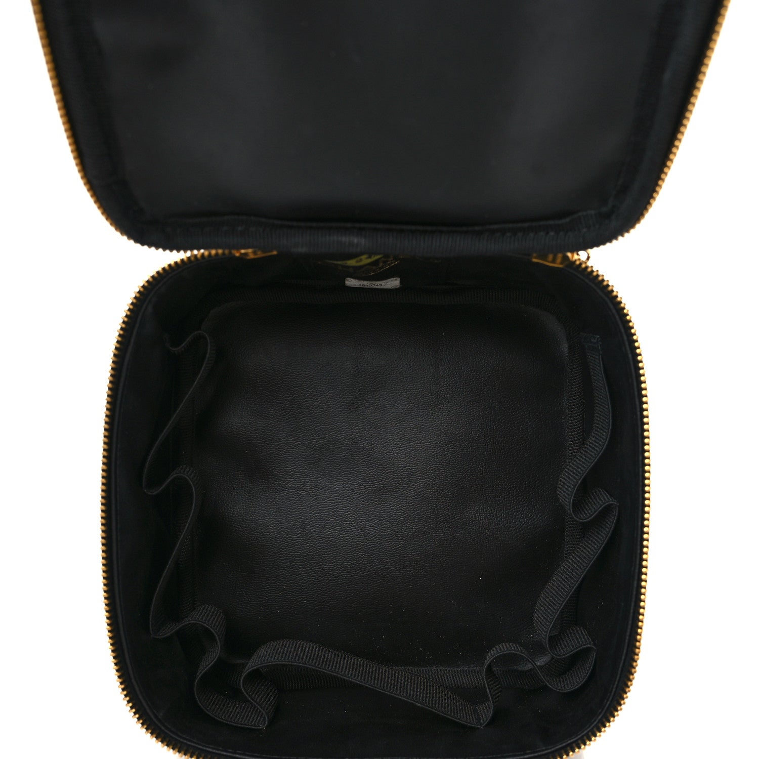 Chanel Caviar CC Vanity Cosmetic Case Black 5 of 7