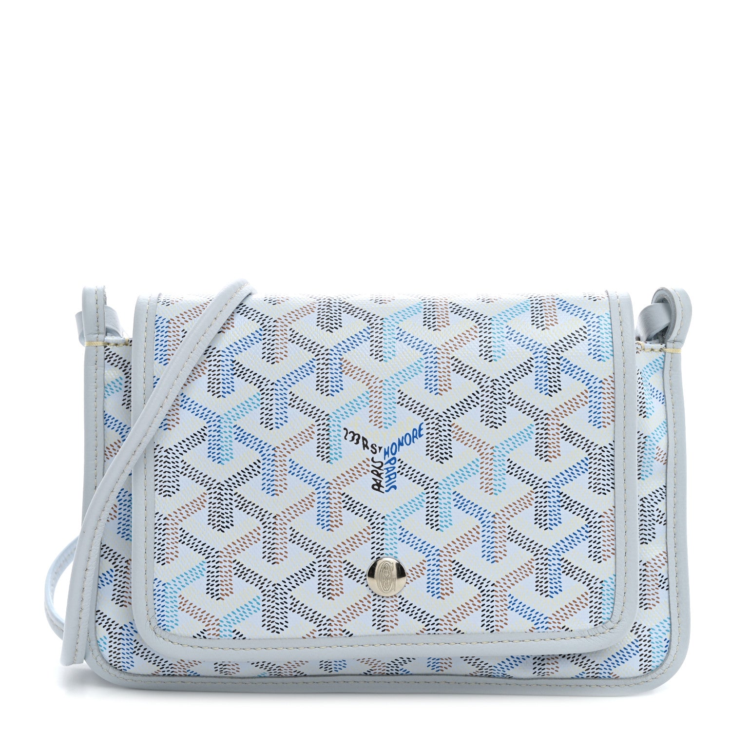 Goyard Goyardine Plumet Wallet Clutch Polar Blue 1 of 11