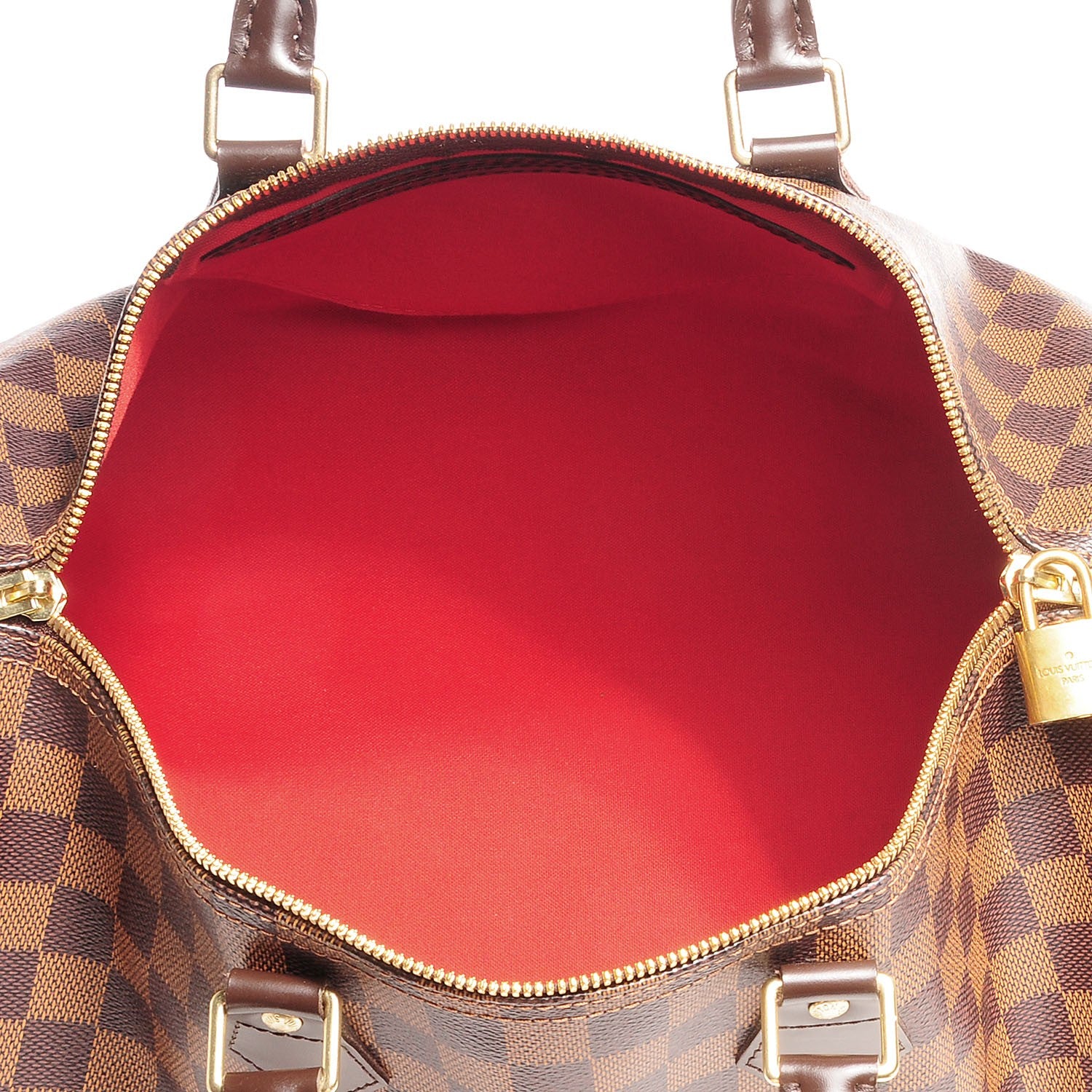 Louis Vuitton Damier Ebene Speedy Bandouliere 35 8 of 8