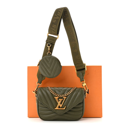 Louis Vuitton Calfskin New Wave Multi Pochette Kaki 11 of 11