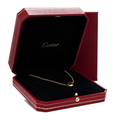 Cartier 18K Yellow Gold Interlocking LOVE Necklace 6 of 6