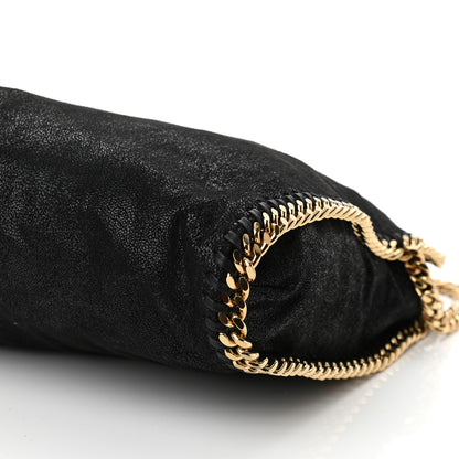 Stella McCartney Shaggy Deer Falabella Fold Over Tote Black 9 of 10