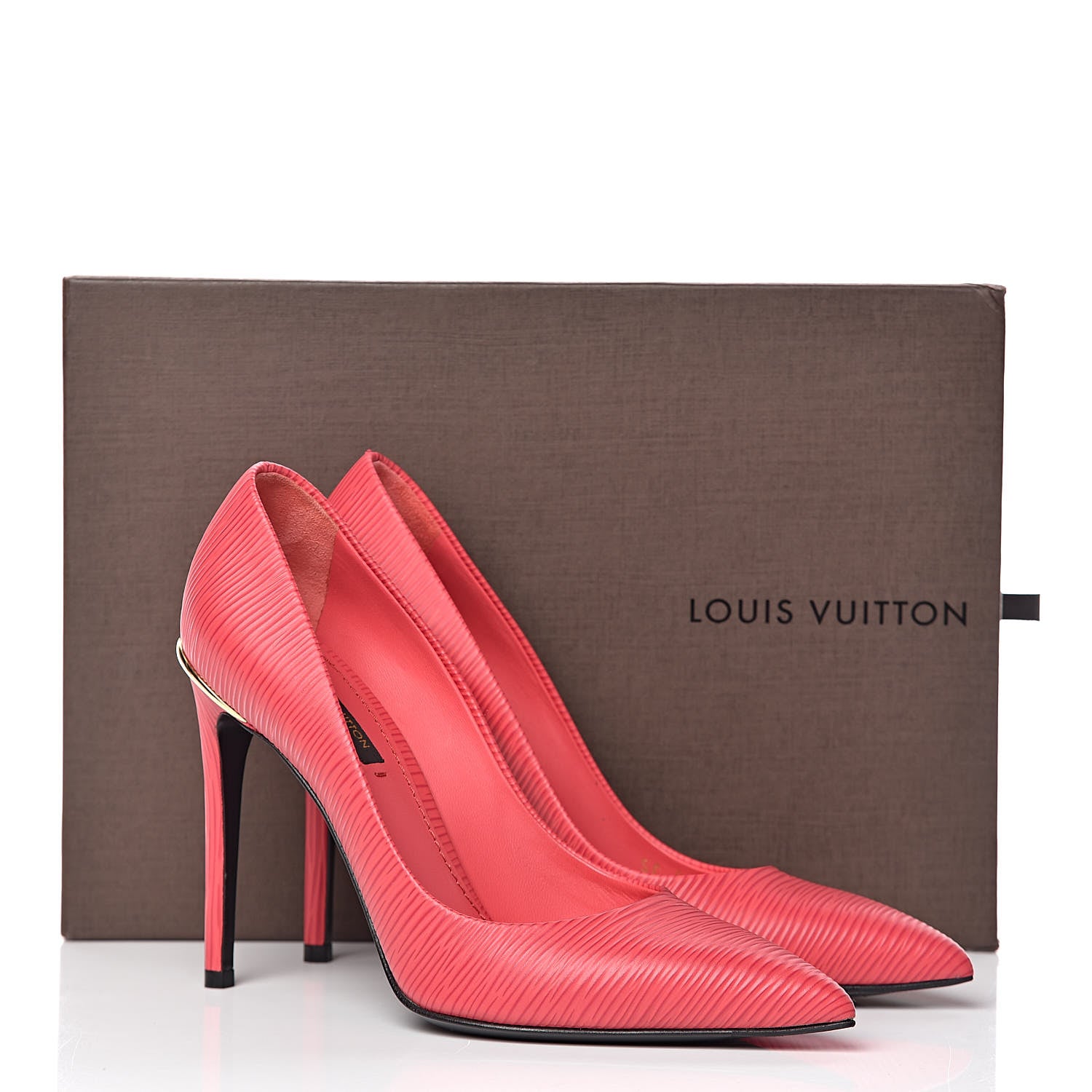 Louis Vuitton Epi Eyeline Pumps 37 Pivoine 12 of 12
