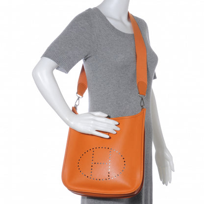 Hermes Epsom Evelyne II PM Orange 2 of 7