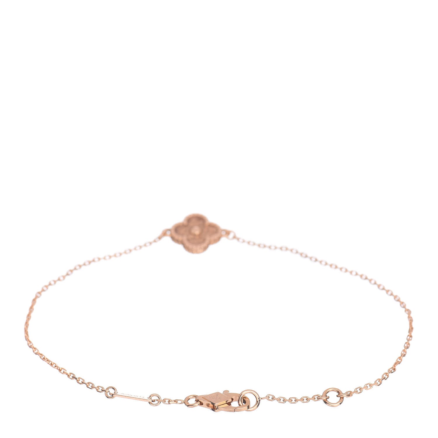 Van Cleef & Arpels 18K Rose Gold Sweet Alhambra Bracelet 3 of 5