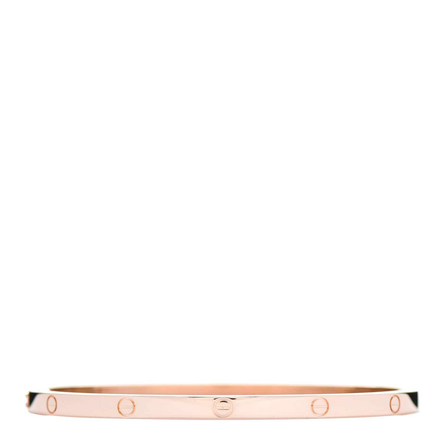 Cartier 18K Pink Gold Small LOVE Bracelet 17 2 of 4