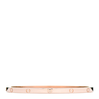 Cartier 18K Pink Gold Small LOVE Bracelet 17 2 of 4