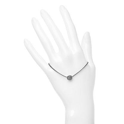 David Yurman Sterling Silver Diamond 9mm Chatelaine Petite Pave Bracelet 2 of 4