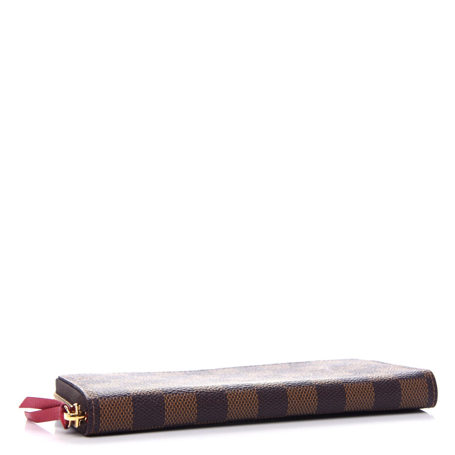 Louis Vuitton Damier Ebene Clemence Wallet Cherry 4 of 7