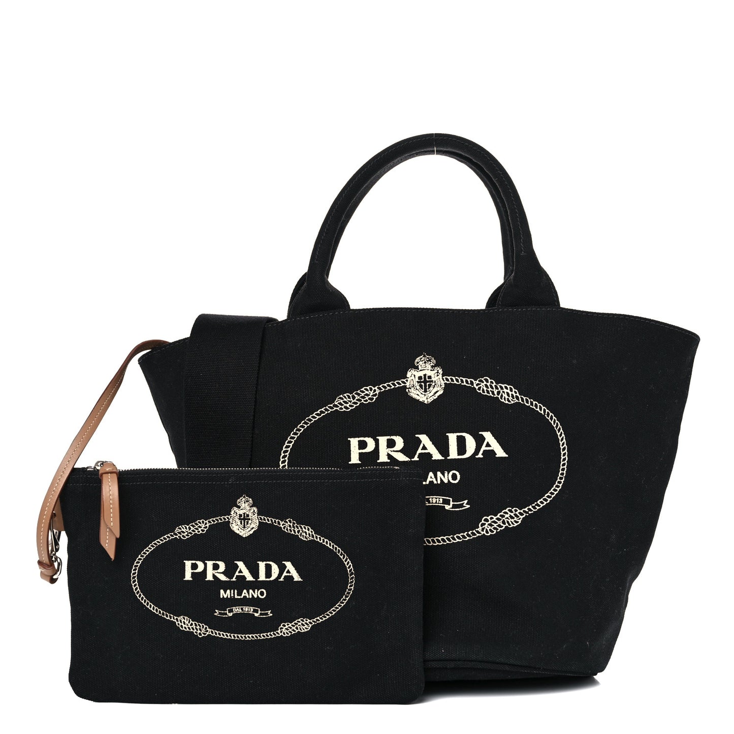 Canapa Small Shopping Tote Black