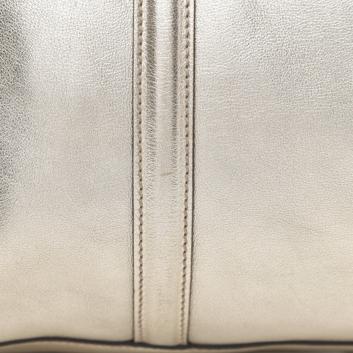 Metallic Calfskin Medium Britt Boston Gold