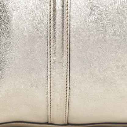 Gucci Metallic Calfskin Medium Britt Boston Gold 9 of 13