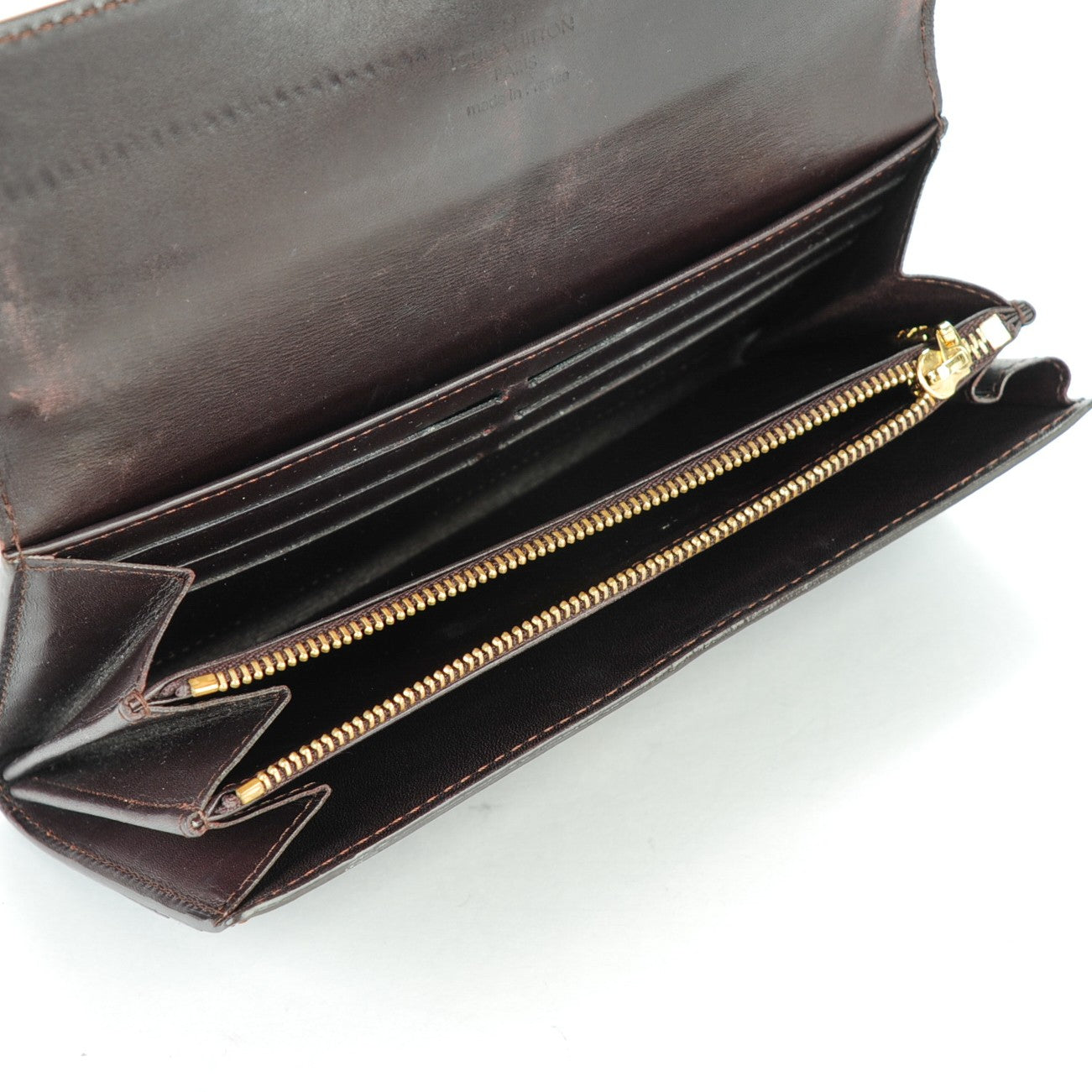 Vernis Sarah Wallet Amarante