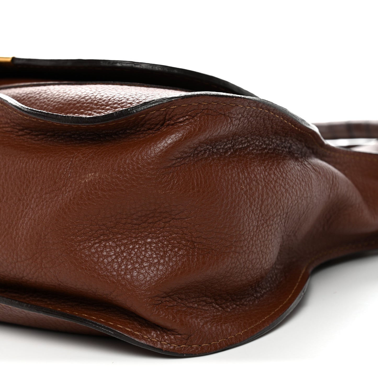 Calfskin Medium Marcie Satchel Ebony