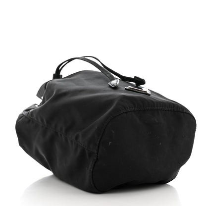 Prada Nylon Vela Drawstring Pouch Black 4 of 7