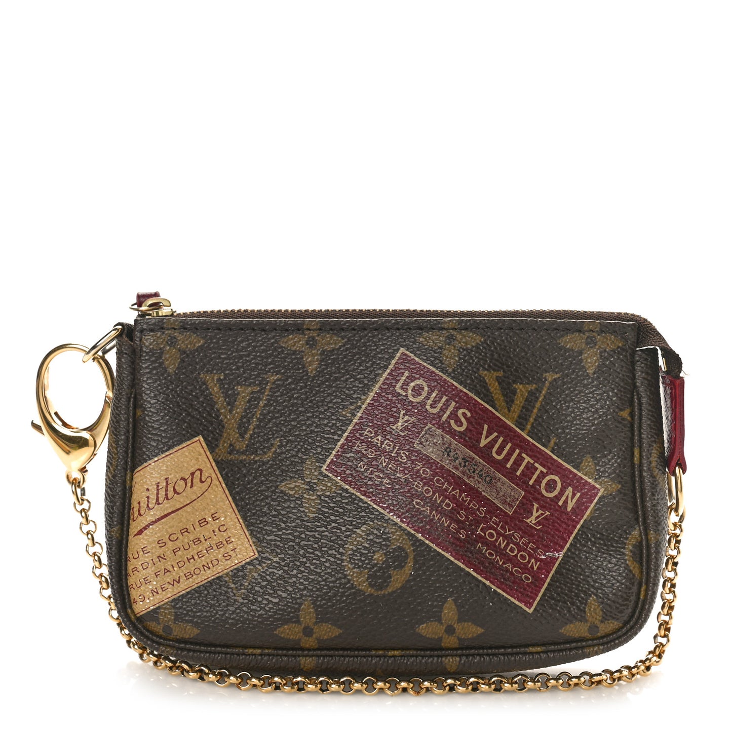 Monogram Stamp Mini Pochette Accessories