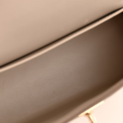 Hermes Epsom Mini Kelly Sellier 20 Craie 5 of 12