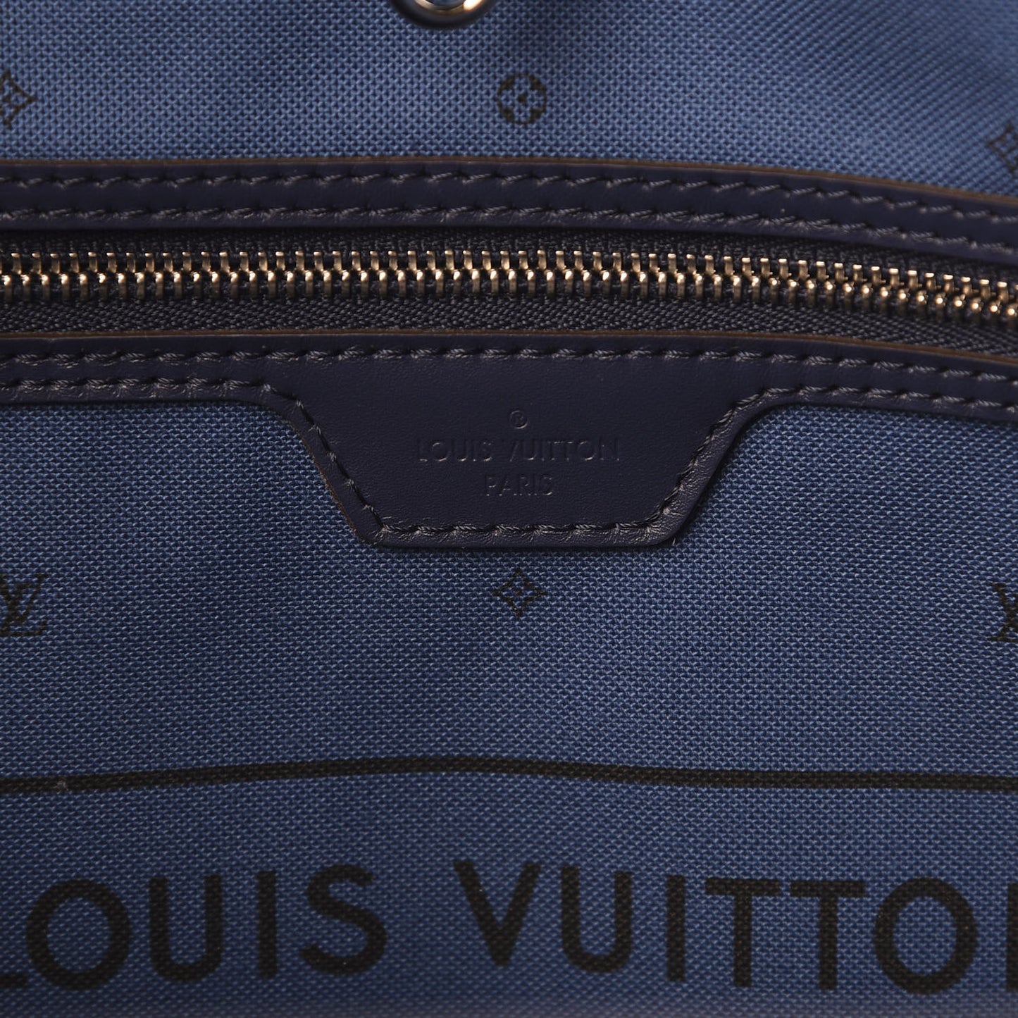 Monogram Escale Neverfull MM Blue