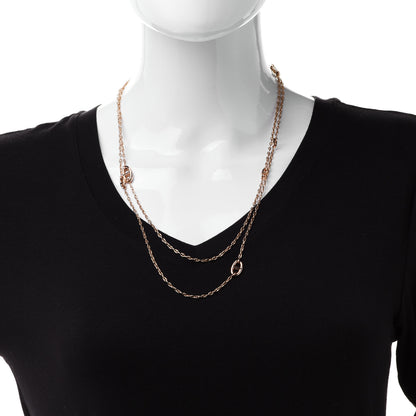 Hermes 18K Rose Gold PM Farandole Necklace 120 2 of 7