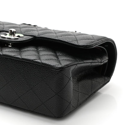 Chanel Caviar Quilted Small Double Flap Black 9 of 10