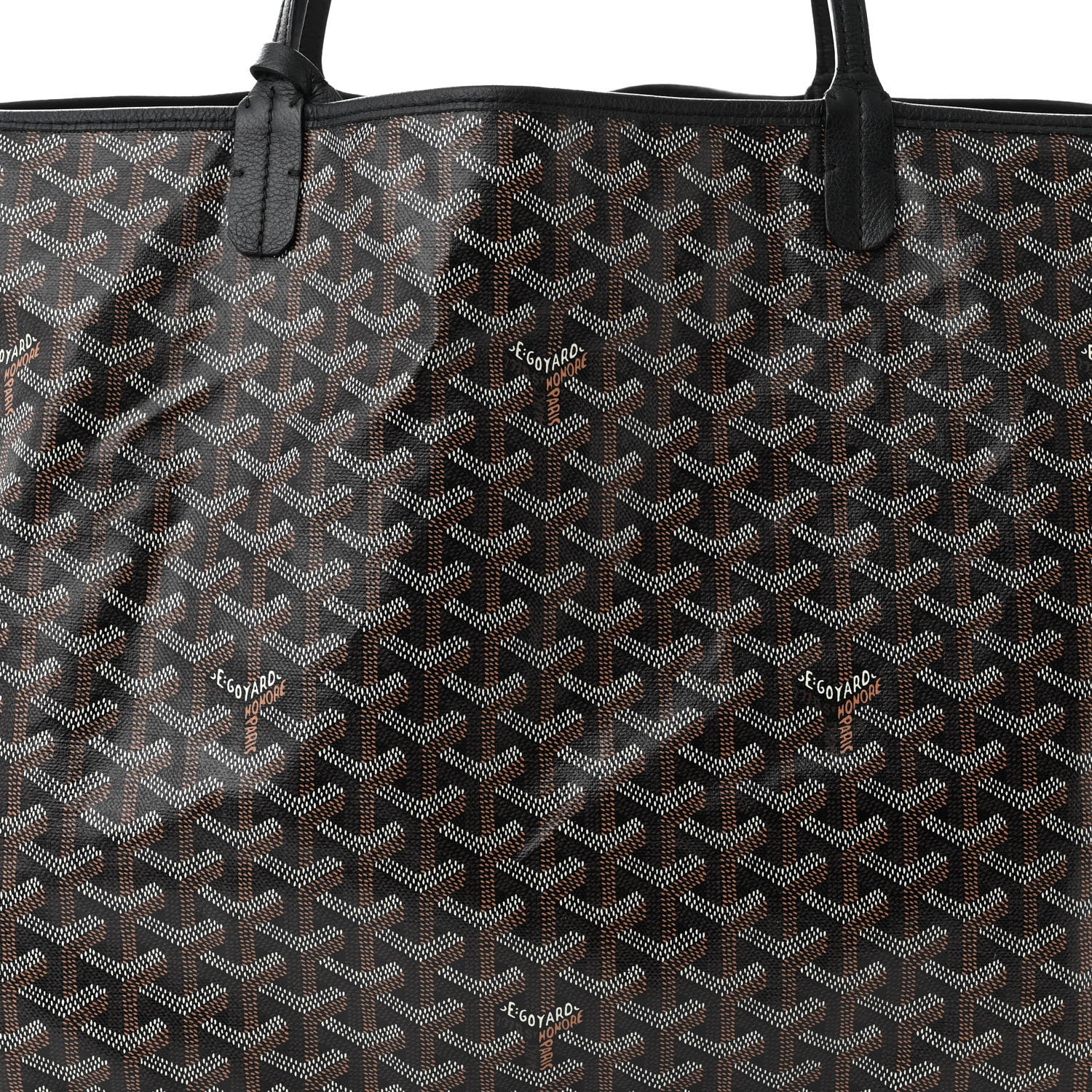 Goyard Goyardine Saint Louis GM Black 9 of 12