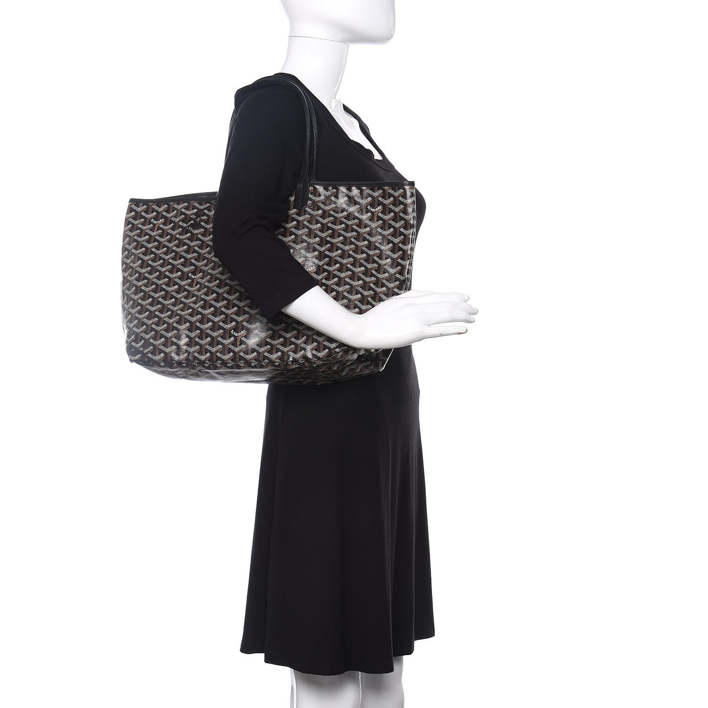 Goyardine Saint Louis PM Black