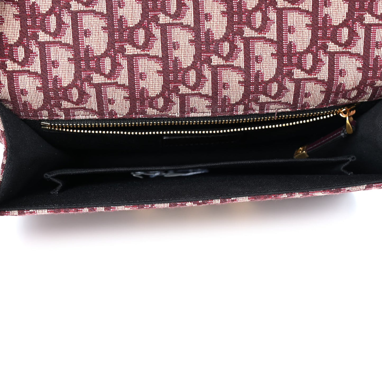 Oblique 30 Montaigne Flap Bag Burgundy