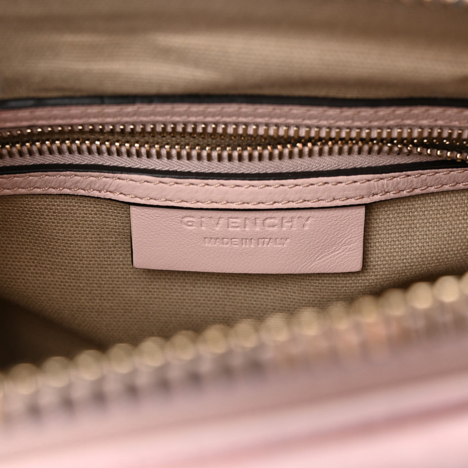 Givenchy Calfskin Crocodile Embossed Mini Antigona Pink 6 of 13