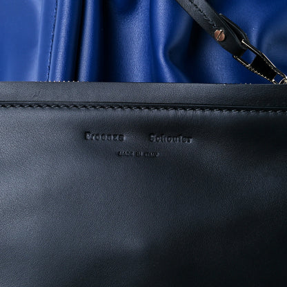 Proenza Schouler Calfskin XL Ruched Tote New Blue 9 of 12