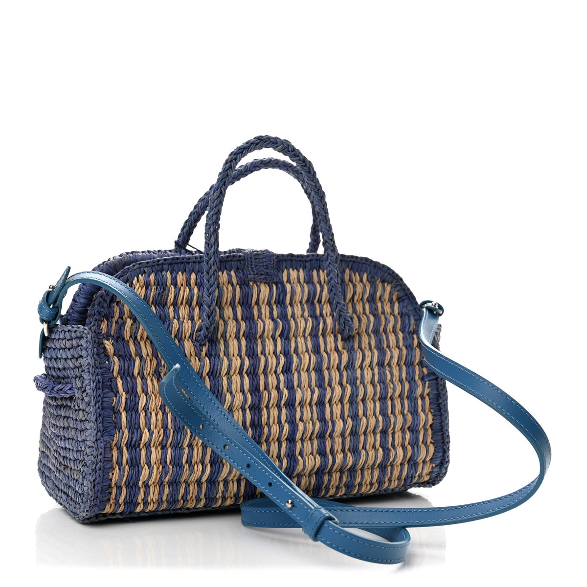 Raffia Le Petit Turismo Blue Natural
