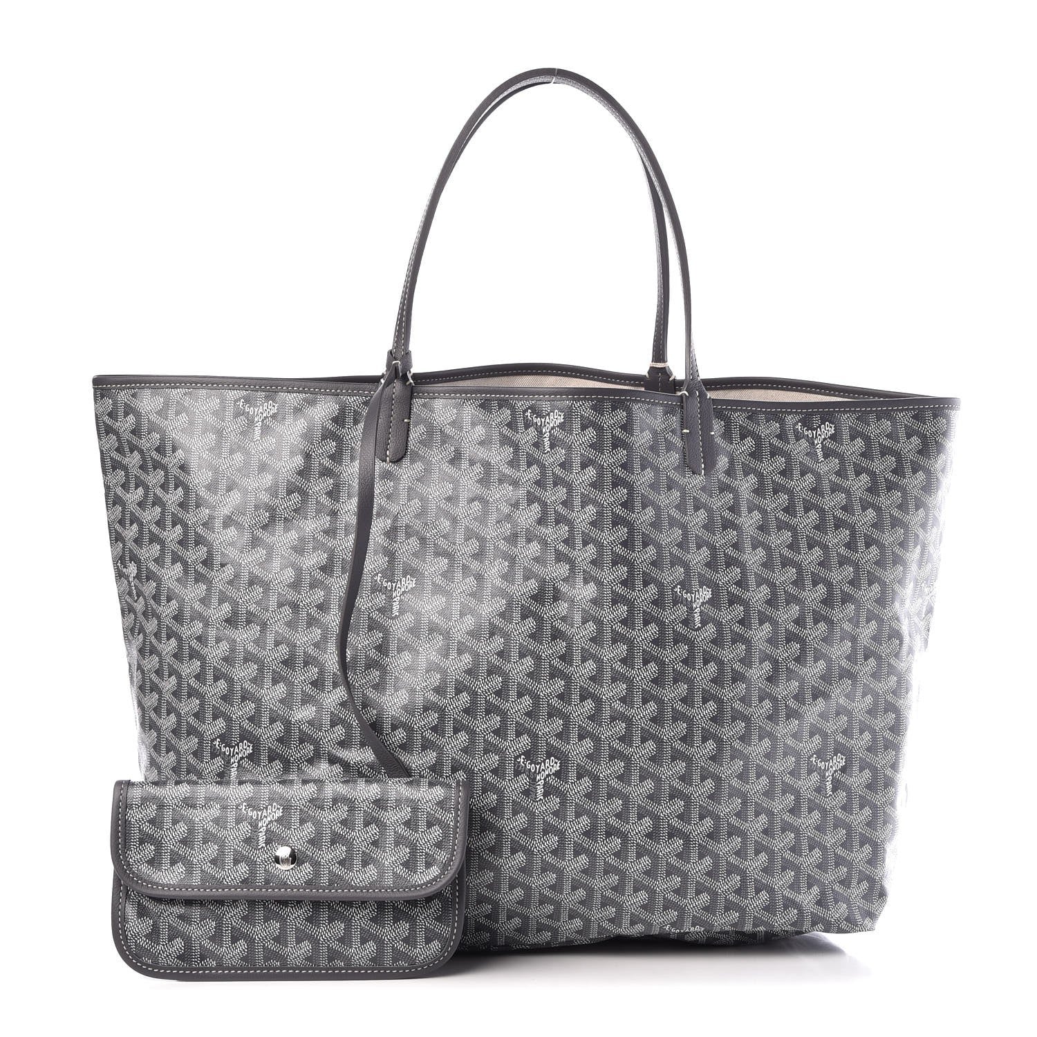 Goyard Goyardine Saint Louis GM Grey 1 of 9
