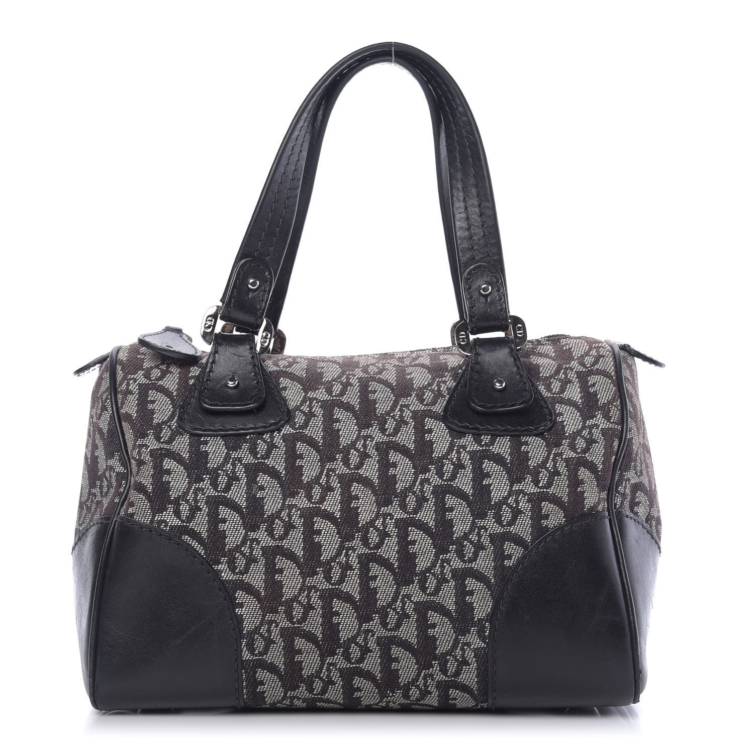 Christian Dior Monogram Boston Black 1 of 9