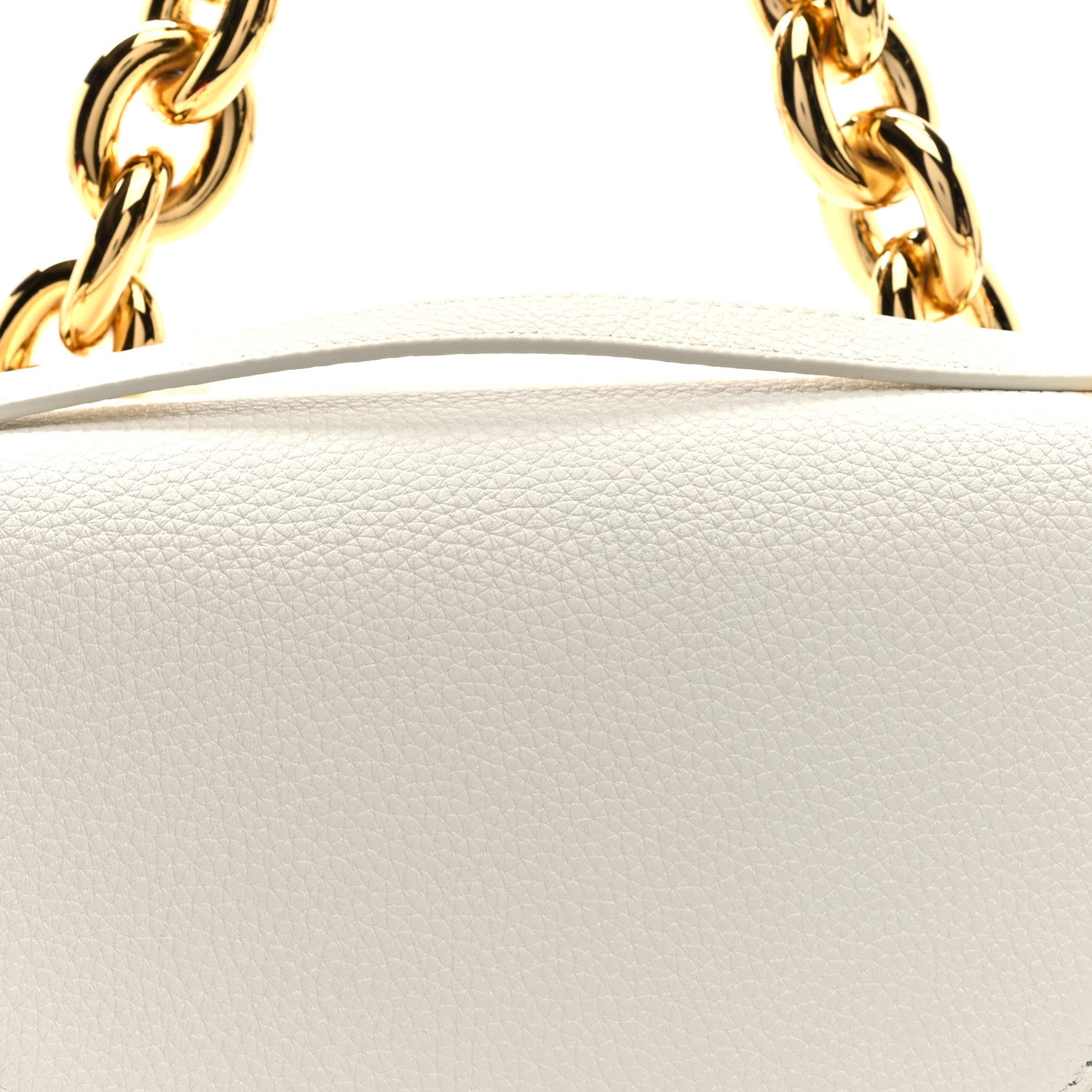 Bottega Veneta Calfskin Mount Envelope Bag White 7 of 9