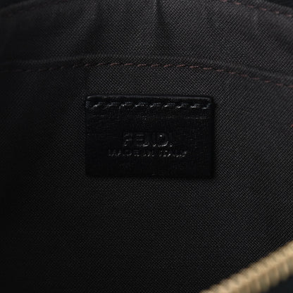 Fendi Vitello Elite Pochette Black 6 of 9