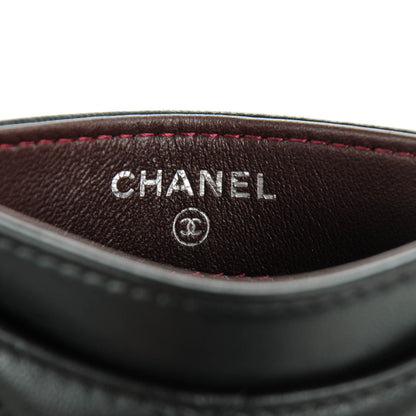 Chanel Lambskin Quilted Card Holder Black 6 of 8