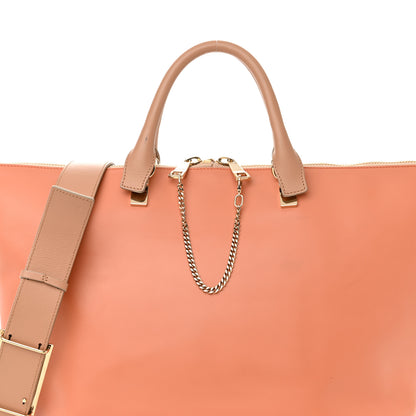 Chloe Smooth Calfskin Large Baylee Tote Beige Pink 7 of 13