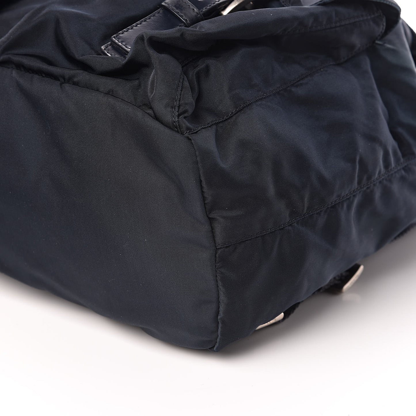 Nylon Vela Medium Backpack Bluette