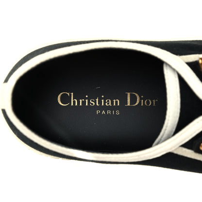 Christian Dior Canvas Womens Walk'n Dior Low Top Sneakers 40 Black 7 of 8