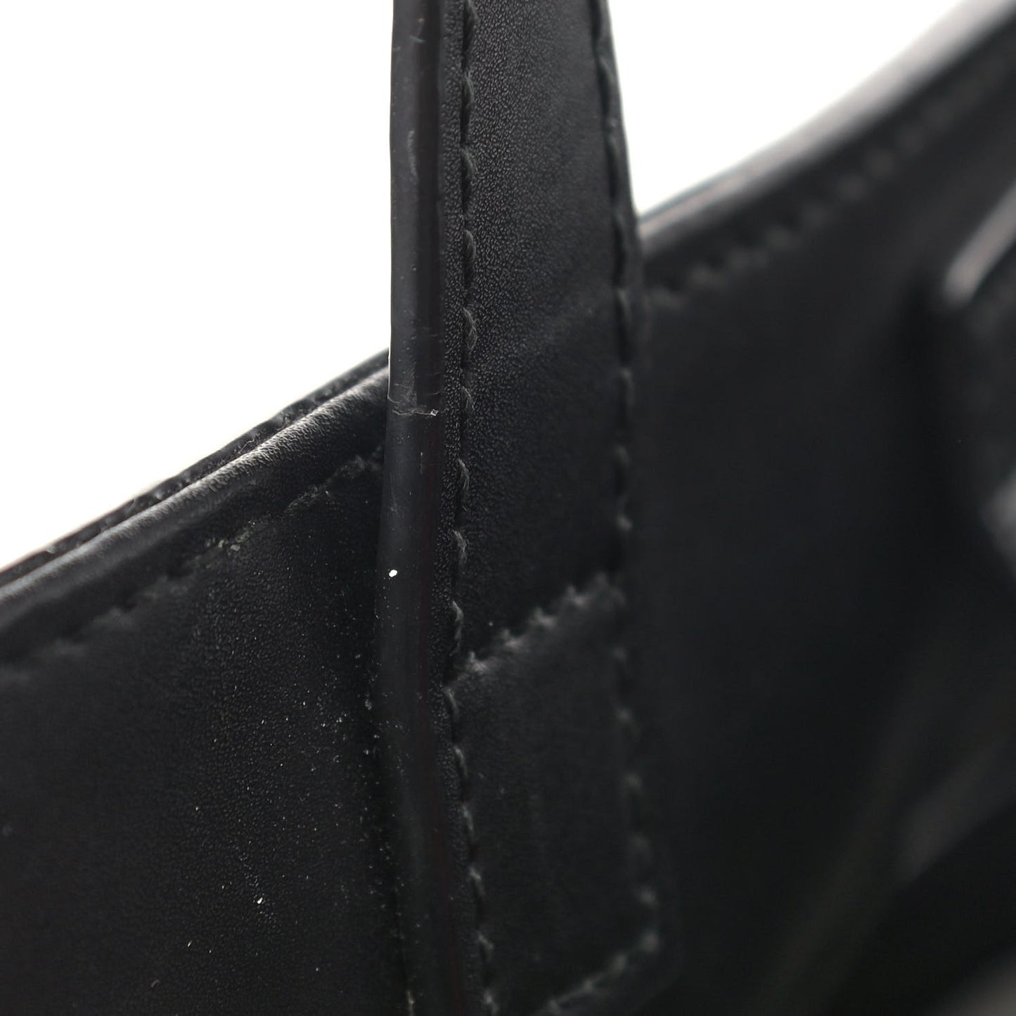 Soft GG Supreme Monogram Appia Calfskin Web Vertical Tote Black