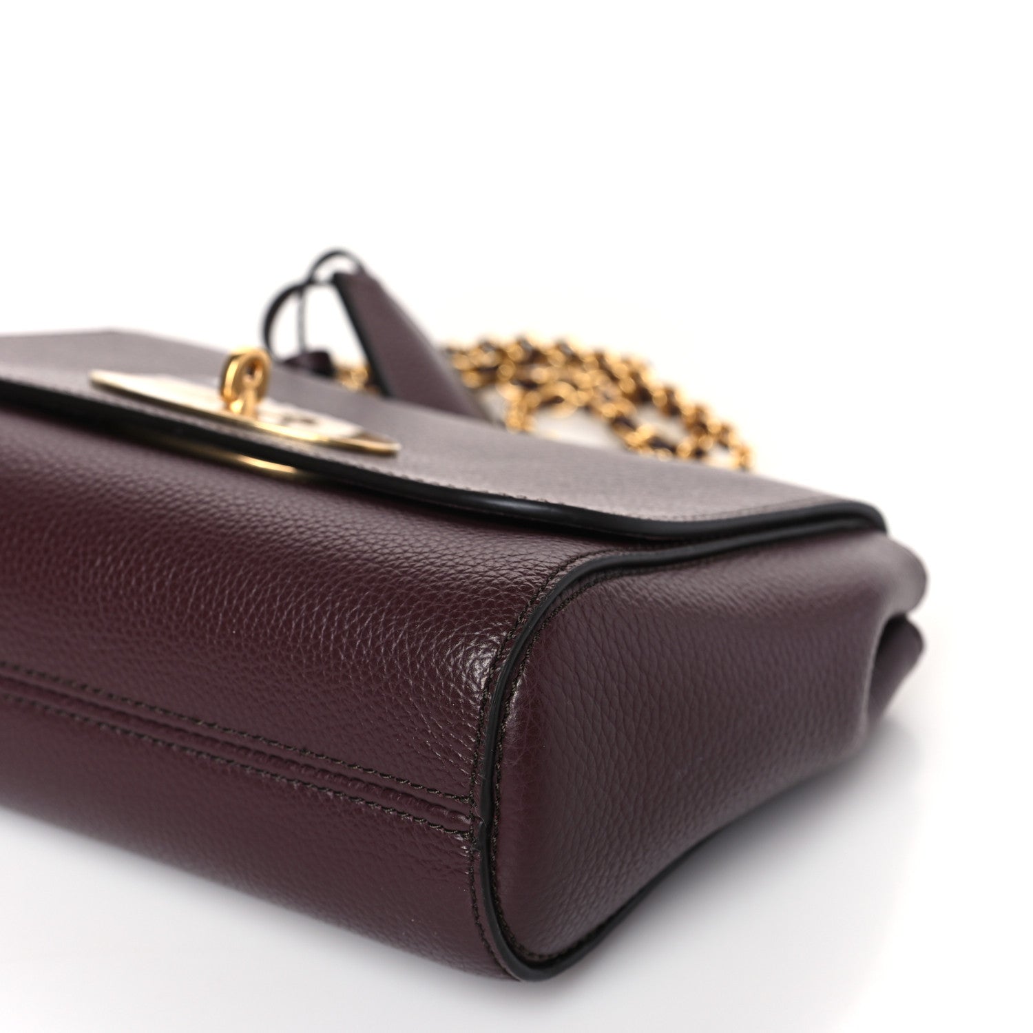 Mulberry Small Classic Grain Calfskin Small Lily Flap Oxblood 8 of 8