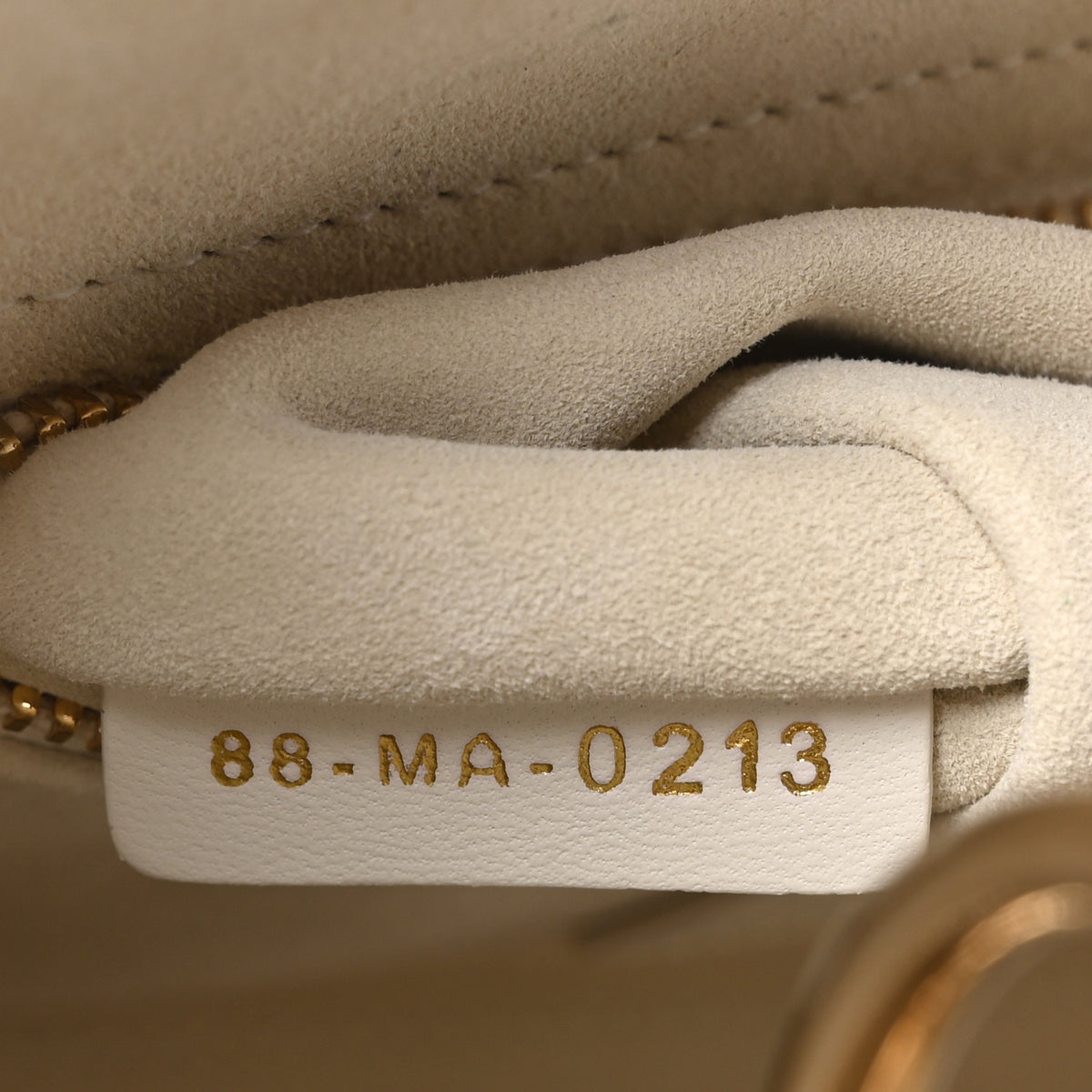 Christian Dior Lambskin Cannage Small My ABCDior Lady Dior White 7 of 10