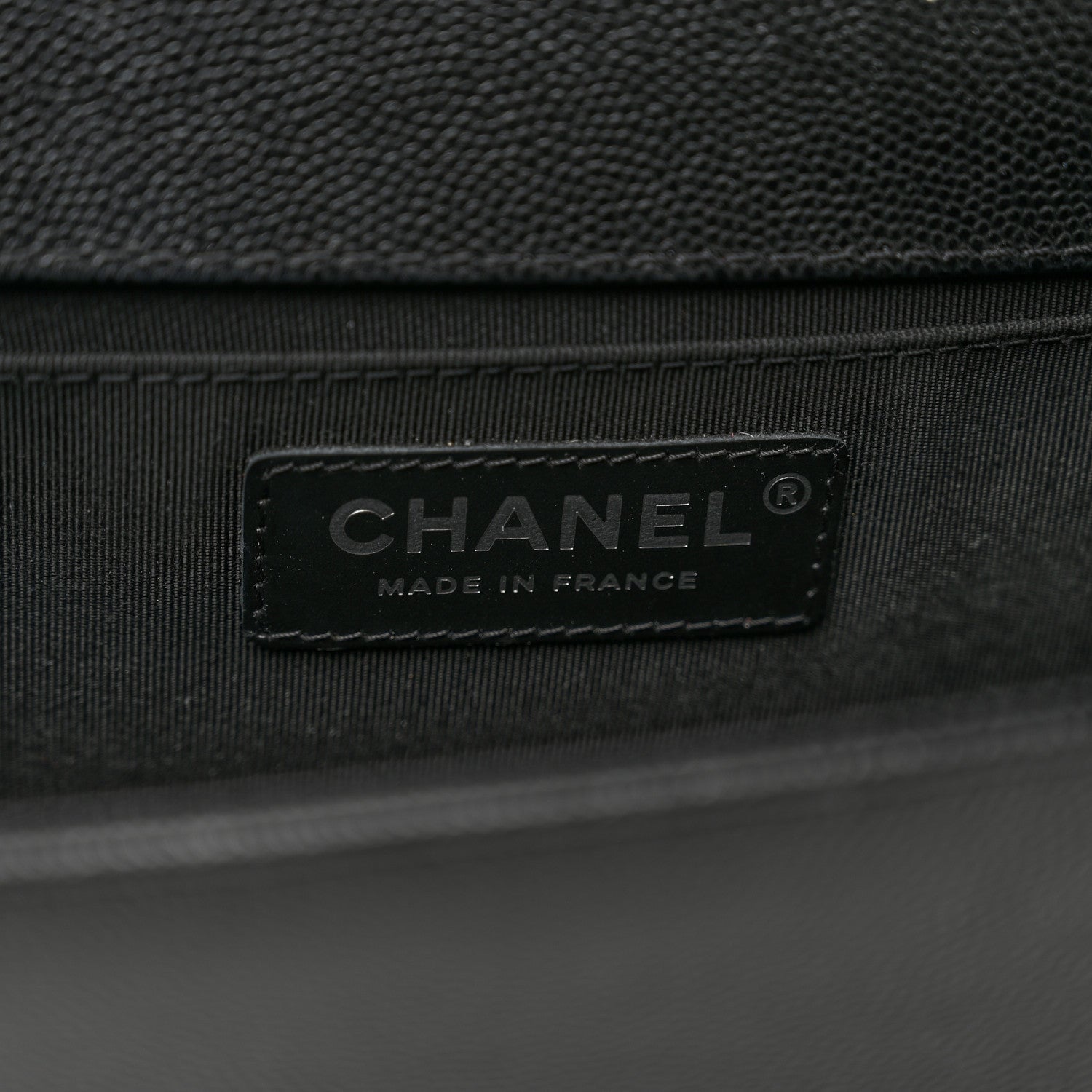 Chanel Caviar Quilted Medium Boy Flap Black 6 of 9