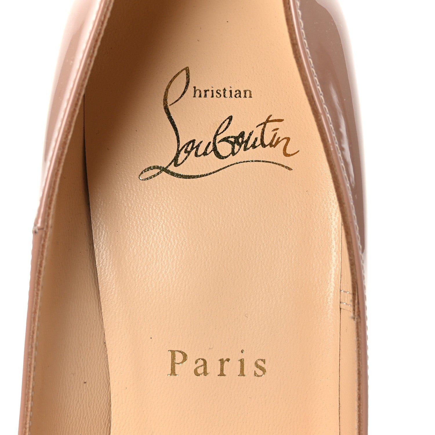 Christian Louboutin Patent So Kate 120 Pumps 36 Nude 6 of 7