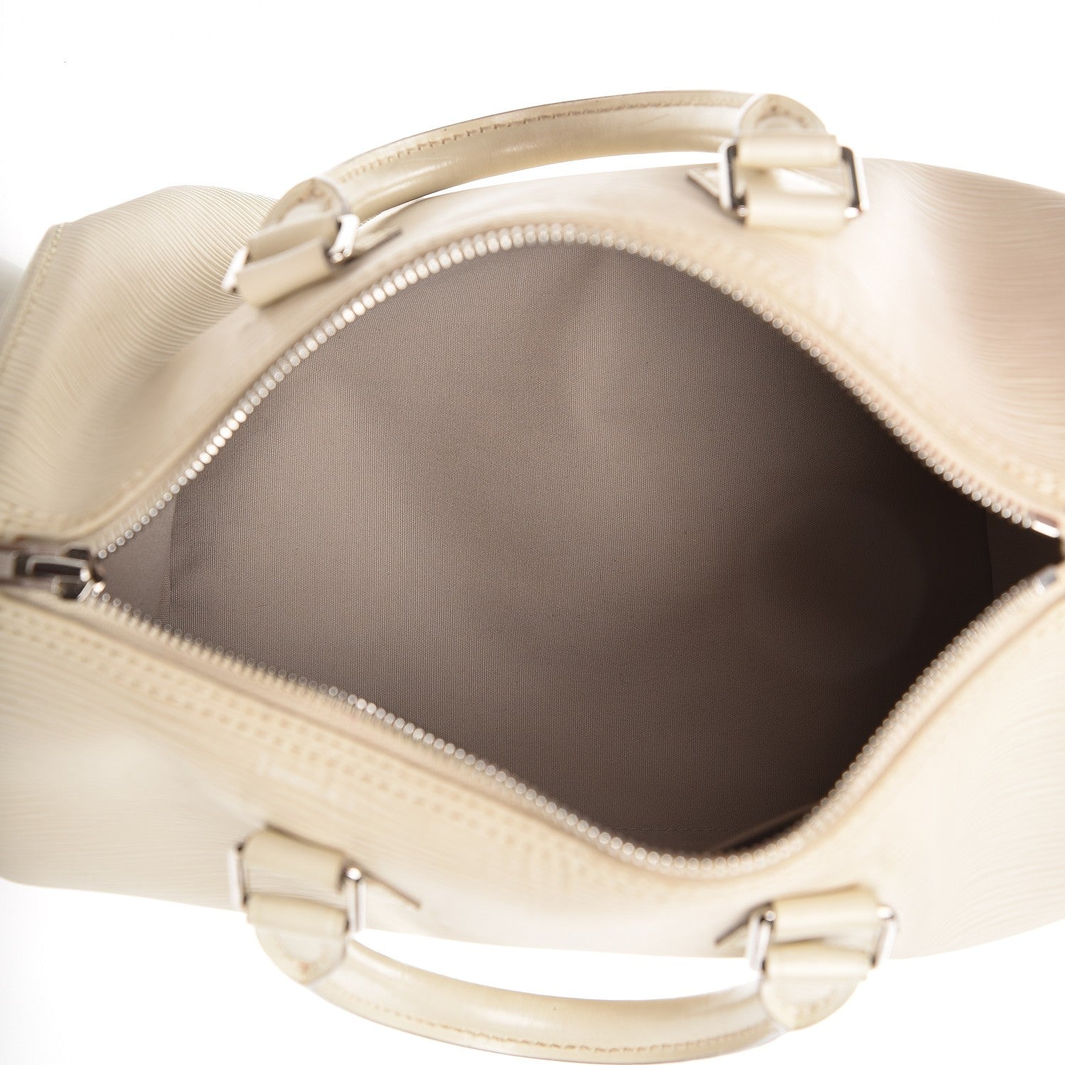 Louis Vuitton Epi Speedy 25 Ivory 5 of 15