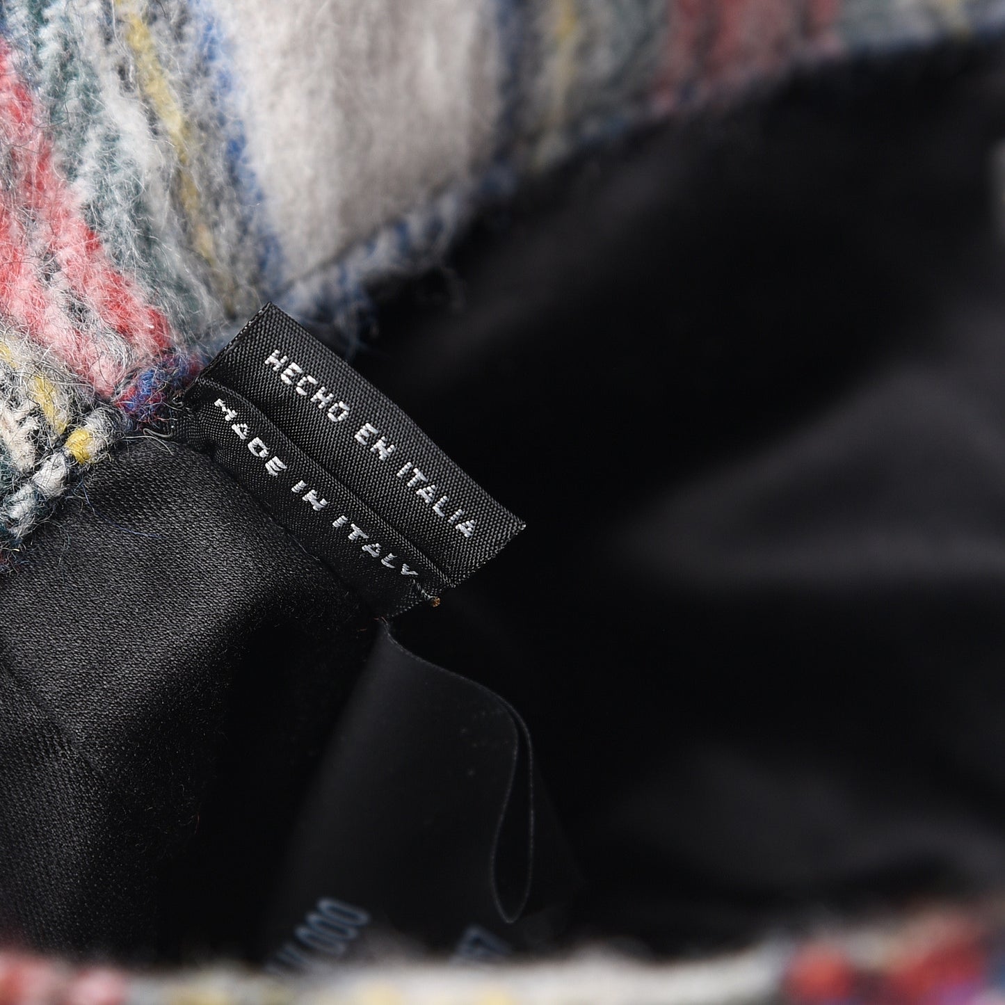 Tartan Matelasse Small Flap Naturale