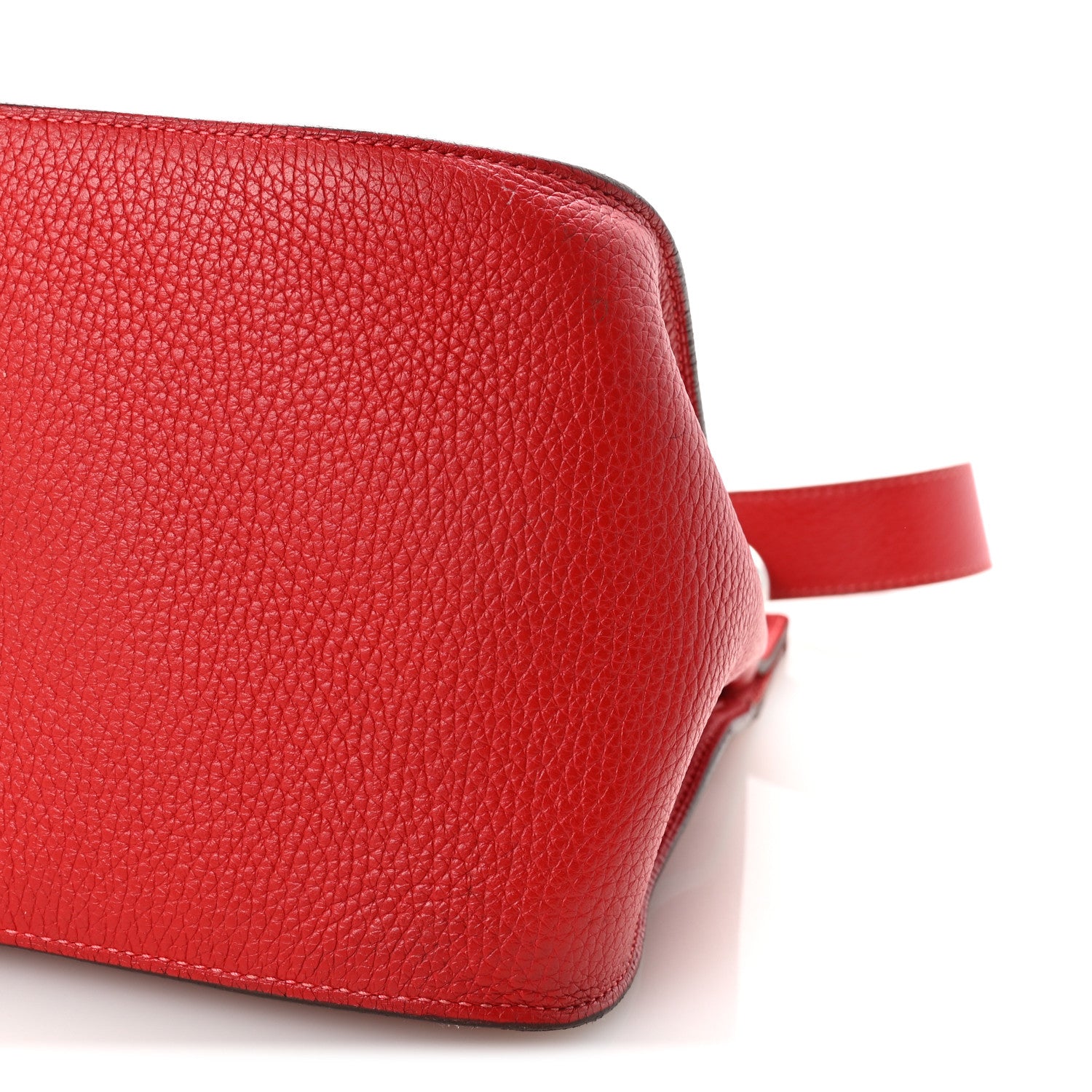 Hermes Taurillon Clemence Verso Jypsiere 34 Rouge Casaque Rose Jaipur 9 of 10