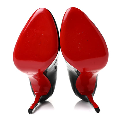 Christian Louboutin Patent Wawy Dolly 120 Pumps 37 Black 5 of 7