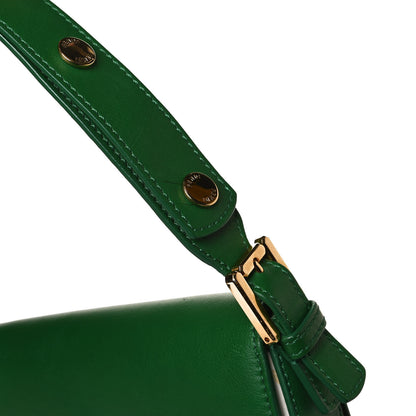 Fendi Vitello Dolce Shiny Nappa 3Baguette Shoulder Bag Green 13 of 18